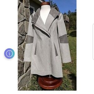 Calvin Klein Heather Gray Coat